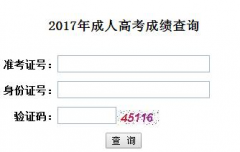<b>2017年湖北成人高考成绩查询时间</b>