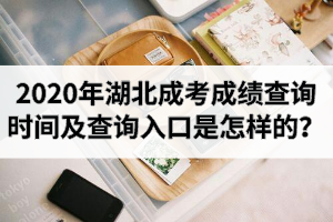 2020年湖北成考成绩什么时候出来？成绩查询入口是怎样的？