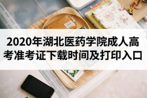 2020年湖北医药学院成人高考准考证打印时间及打印入口