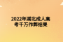 2022年湖北成人高考报名条件